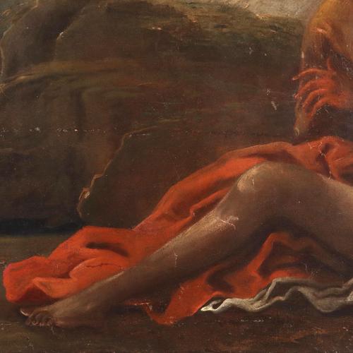 Italian School, Mythological Subject, Oil on Canvas For Sale - Image 6 of 12