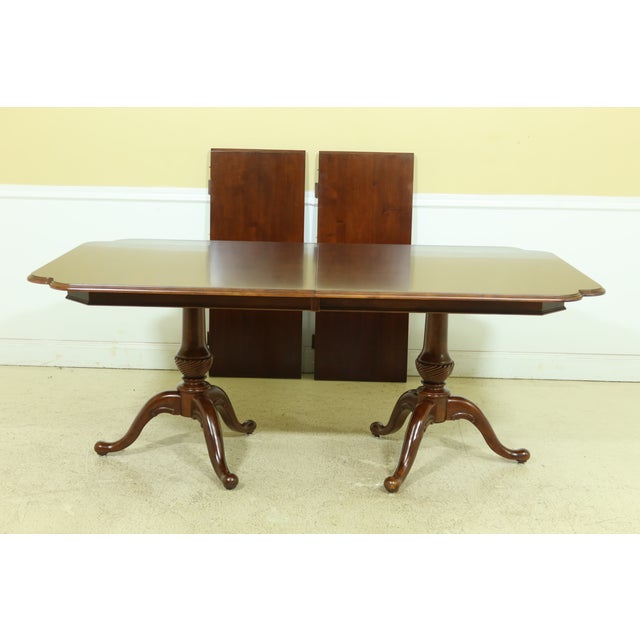 Kincaid Cherry Formal Dining Room Table Chairish