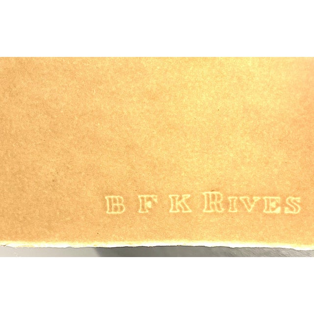 Pierre Bonnard Lithograph Printed at Mourlot Paris 1958 Mosque Minaret, Village, 1958 For Sale - Image 4 of 5