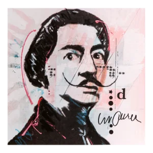 Portrait of Dali Ii, Sid Maurer