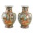 A Pair of Large Guangcai Porcelain Vases in the 19th Century For Sale