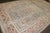 Red Early 20th Century Worn Persian Mahal Oversize Rug - 10'7" x 16'11" For Sale - Image 8 of 12