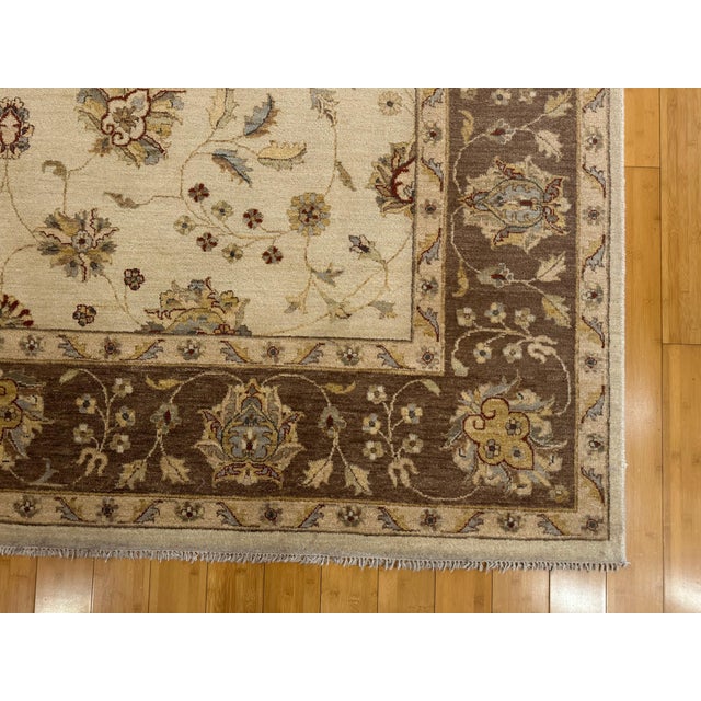 Persian Kashan Style Oriental Area Rug 9x12 For Sale - Image 4 of 10