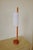 1960s Sculptured Side lamp in Teak and Plastic by Hans-Agne Jakobsson, Markaryd, Sweden. Wired checked by professional...