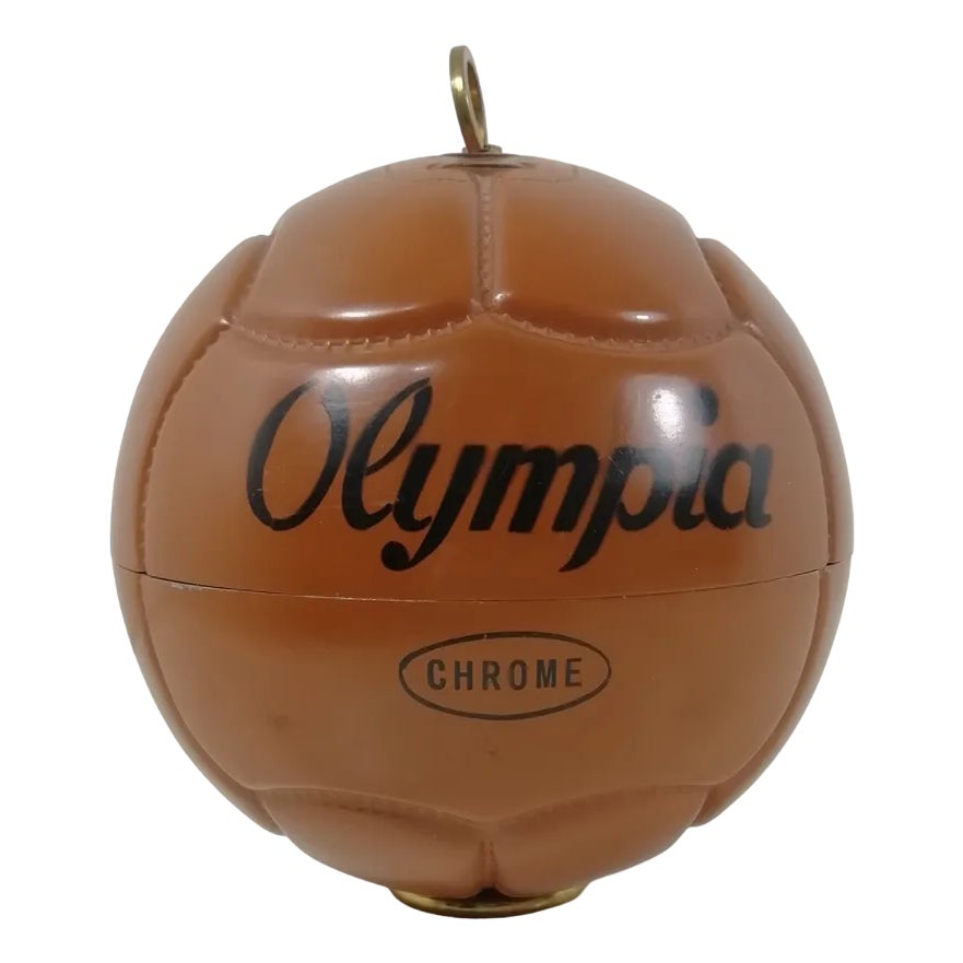 Vintage Soccer Ball Cigarette Case, 1960s Chairish