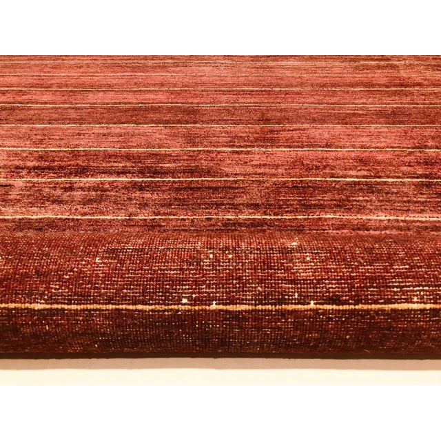 Middle-Eastern Maroon Rug, 1982 For Sale - Image 6 of 17