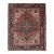 Antique Circa 1920 Red Hand Knotted Rug 5ft 11in X 7ft 4in For Sale