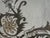 Custom Embroidered Linen Pillows, Rococo Revival Style, Italy, Pair For Sale - Image 4 of 9