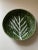 Vintage Green Round Cabbage Leaf Serving Bowl made in Portugal. Very good vintage condition, with no chips or cracks. Food...