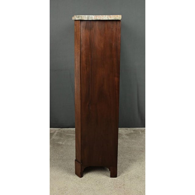 Louis XVI Chest of Drawers in Mahogany Veneer For Sale - Image 16 of 18