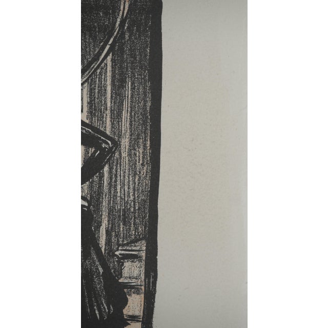 After Kees Van Dongen, Woman with a Hat, Lithograph For Sale - Image 6 of 7