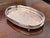 Copper Large Silver Plate Gallery Drinks Tray with Equestrian Copper Engraving For Sale - Image 8 of 9