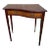 Hepplewhite Style Mahogany Side Table For Sale
