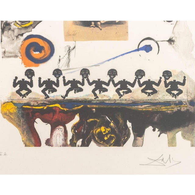 1970s Salvador Dali "Surrealist Gastronomy", 1971 For Sale - Image 5 of 11