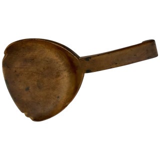 Late 19th Century French Wooden Spoon Paddle For Sale