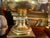 Monumental Antique French Empire 19th Century Paris Porcelain Urns or Vases in White & Gold - A Pair For Sale - Image 9 of 11