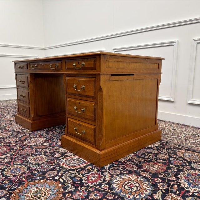 English Desk from Globe Wernicke For Sale - Image 6 of 18