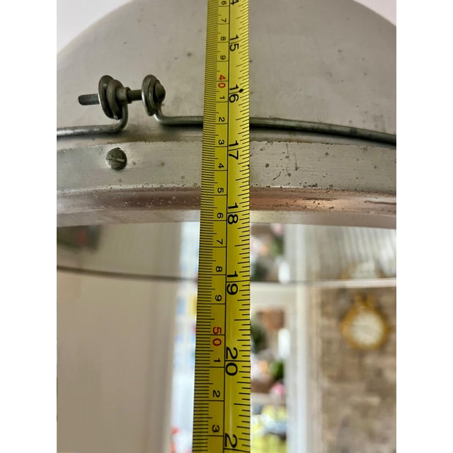 Lot of 12 -- Extra Large 22" 1940s Industrial Holophane Pendants For Sale - Image 9 of 10