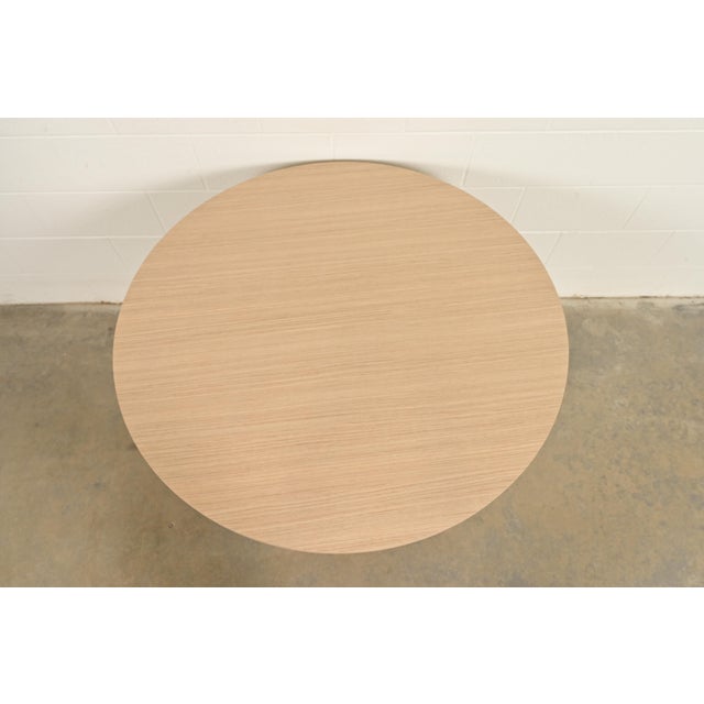 Early 21st Century Herman Miller Style Modern Spider Leg Round Dining Table or Game Table For Sale - Image 5 of 10
