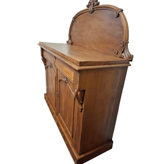 English Sideboard in Mahogany with Shelf, 1800 For Sale - Image 4 of 18