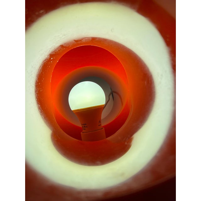 Plastic Cosi Come X Lamp in Red by Protocol Paris, 1990s For Sale - Image 7 of 12