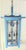 Stunning Large Arts & Crafts / Mission Style Solid Copper Pendant Lantern Light For Sale - Image 12 of 18