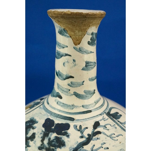 Italian Ligurian Ceramic Vase by Bartolomeo Guidobono For Sale - Image 11 of 18