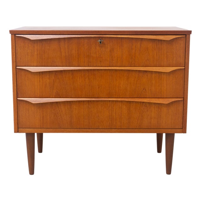 Danish Modern Teak Dresser, 1960s For Sale