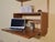 Wood Mid-Century Scandinavian Wall-Mounted Secretary Desk by Kjell Riise, 1960s For Sale - Image 7 of 18