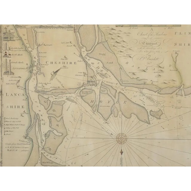 Chart of the Harbour of Liverpool For Sale - Image 3 of 6