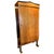 19th Century Biedermeier Fruitwood Armoire with Dolphin Carvings and Gilt Detail For Sale - Image 11 of 11