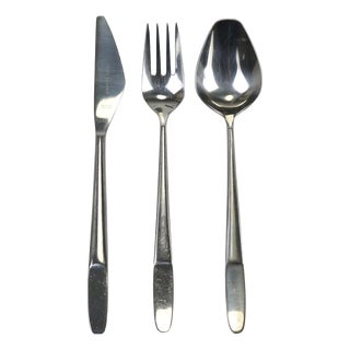 Model 2070 Flatware Cutlery by Helmut Alder for Amboss, Austria, 1960s, Set of 3 For Sale