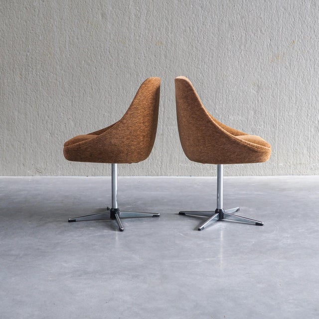 Metal Mid-Century Modern Cocktail Chairs, 1960s, Set of 2 For Sale - Image 7 of 13