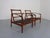 Goldfeder Teak Armchairs from Carl Straub, Germany, 1950s, Set of 2 For Sale - Image 14 of 18
