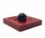 Artemide Red Spyros Ashtray by Eleonora Peduzzi Riva for Artemide, Italy, 1969 For Sale - Image 4 of 9