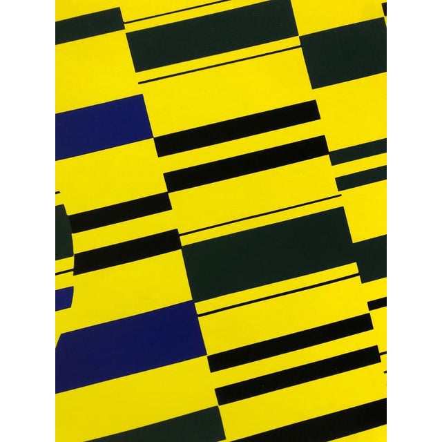 1970s Günter Fruhtrunk, Blue Particles, 1971, Silkscreen For Sale - Image 5 of 7