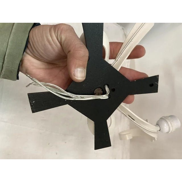 Mid-Century Modern Wall Lights by René Drouet, 1940s, Set of 2 For Sale - Image 3 of 12