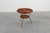 Mid-Century Woven Rattan, Wicker and Iron Two-Tier Round Coffee Table, Italy, 1960s For Sale - Image 9 of 13