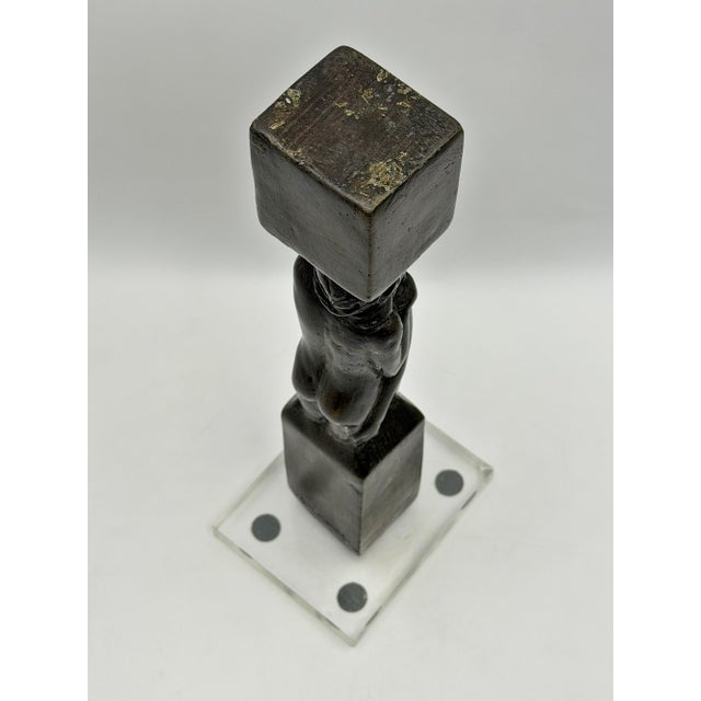 Victor Salmones “Momento Eterno” Figurative Nude Bronze Sculpture, Signed For Sale - Image 14 of 18