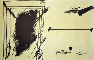 Antoni Tàpies, Sans Titre (Untitled), Lithograph