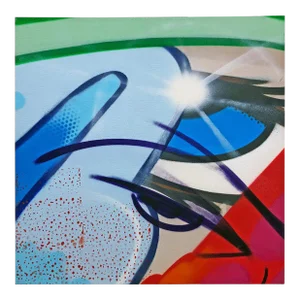 Crash (John "Crash" Matos) Yesteryear (Graffiti Painting), 2006
