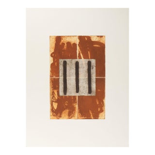 1998 Abstract Aquatint Print by Seiko Tachibana For Sale