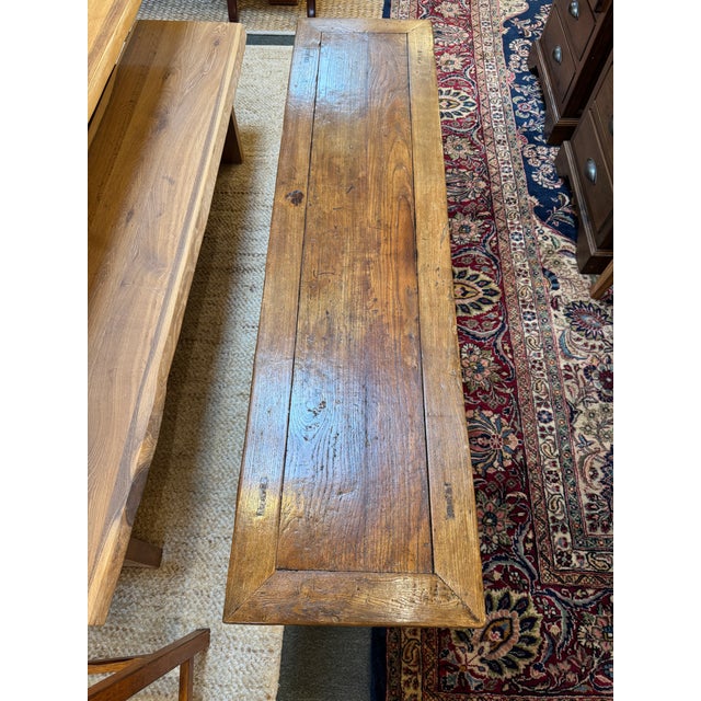 20th Century Asian Altar Table/Bench Seat For Sale In San Francisco - Image 6 of 12