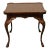 Maitland Smith Solid Mahogany Traditional Chippendale Style 32" Square Game Table W. Drink Coasters 1692/06038 For Sale