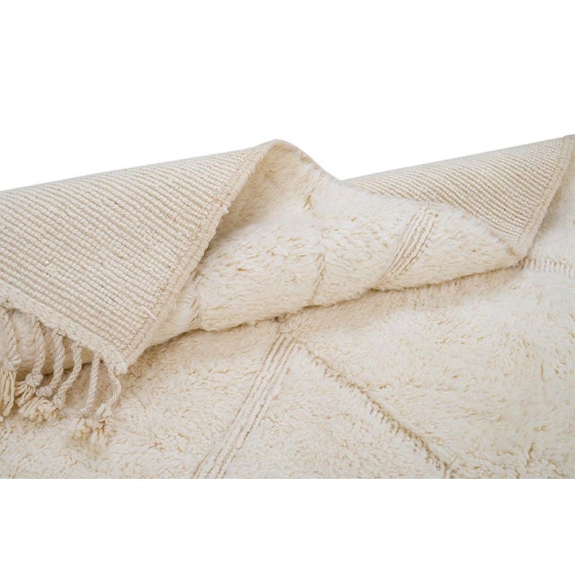 Hand-Knotted Wool Rug by Azele Studio For Sale - Image 9 of 12