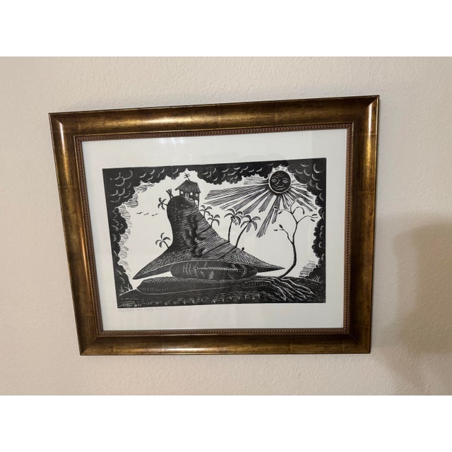 Pablo Picasso Happy Farmer Xylography #5 For Sale - Image 4 of 7