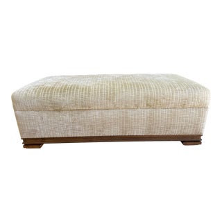 Paul Wiseman for Susan Tucker Custom Ottoman For Sale