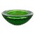 Green Bullicante Murano Glass Ashtray, Italy, 1970s For Sale
