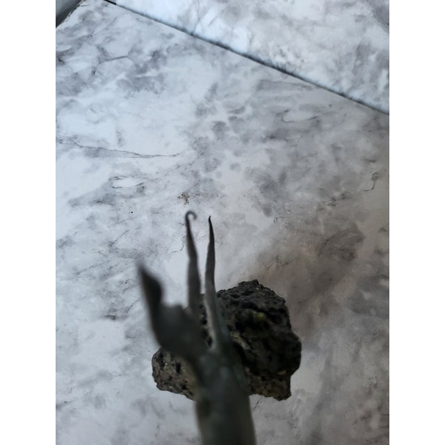 Bronze Mid-Century Modern 1960s Bronze Fish Sculpture For Sale - Image 8 of 12
