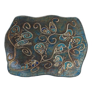 Metamorphosis of Light Sculptural Work in Raku Ceramic from Stefania Zoppellaro, 2025 For Sale